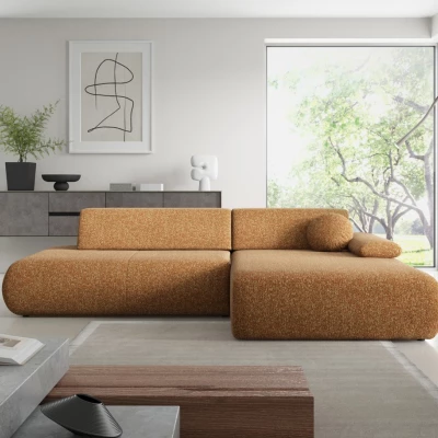 Eckschlafsofa mit Stauraum SURREY 1 - Rost, rechte Ecke