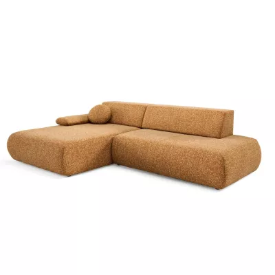 Eckschlafsofa mit Stauraum SURREY 1 - Rost, linke Ecke