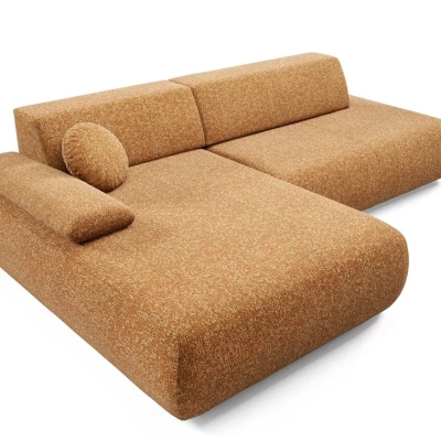 Eckschlafsofa mit Stauraum SURREY 1 - Rost, linke Ecke