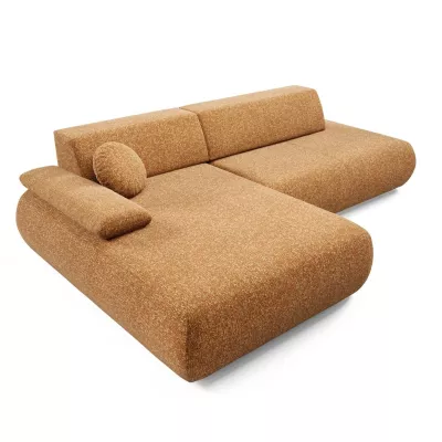 Eckschlafsofa mit Stauraum SURREY 1 - Rost, linke Ecke