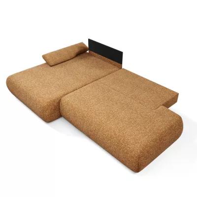 Eckschlafsofa mit Stauraum SURREY 1 - Rost, linke Ecke