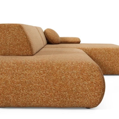 Eckschlafsofa mit Stauraum SURREY 1 - Rost, rechte Ecke