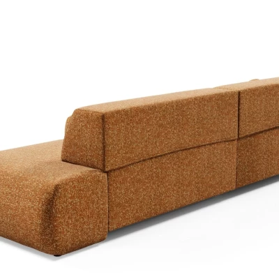 Eckschlafsofa mit Stauraum SURREY 1 - Rost, linke Ecke