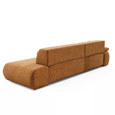 Eckschlafsofa mit Stauraum SURREY 1 - Rost, linke Ecke
