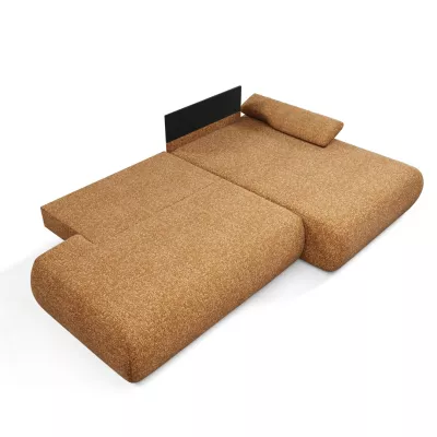 Eckschlafsofa mit Stauraum SURREY 1 - Rost, rechte Ecke