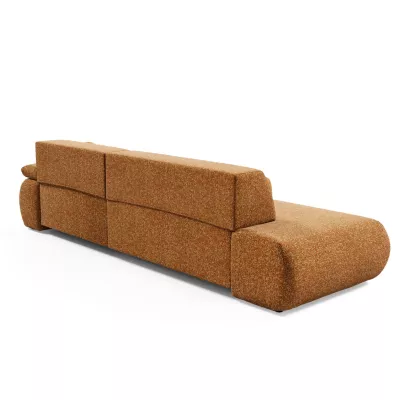 Eckschlafsofa mit Stauraum SURREY 1 - Rost, rechte Ecke