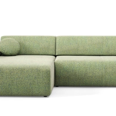 Eckschlafsofa mit Stauraum SURREY 1 - grün, linke Ecke