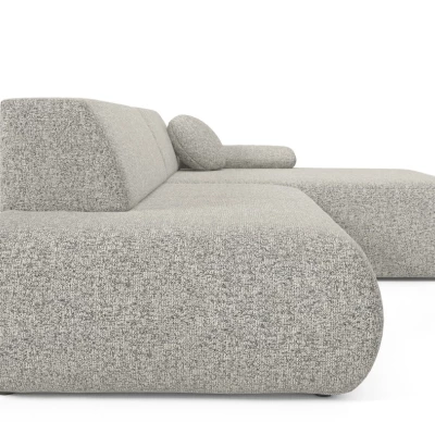 Eckschlafsofa mit Stauraum SURREY 1 - grau, rechte Ecke