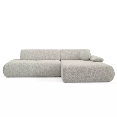 Eckschlafsofa mit Stauraum SURREY 1 - grau, rechte Ecke