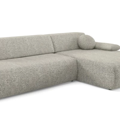 Eckschlafsofa mit Stauraum SURREY 1 - grau, rechte Ecke