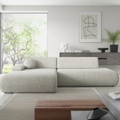 Eckschlafsofa mit Stauraum SURREY 1 - helle Esche, linke Ecke