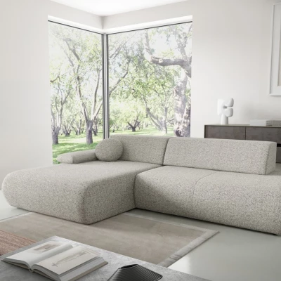 Eckschlafsofa mit Stauraum SURREY 1 - helle Esche, linke Ecke
