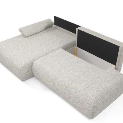 Eckschlafsofa mit Stauraum SURREY 1 - helle Esche, linke Ecke