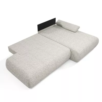 Eckschlafsofa mit Stauraum SURREY 1 - helle Esche, rechte Ecke