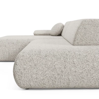 Eckschlafsofa mit Stauraum SURREY 1 - beige 1, linke Ecke