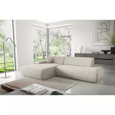 Eckschlafsofa mit Stauraum SURREY 1 - beige 1, linke Ecke