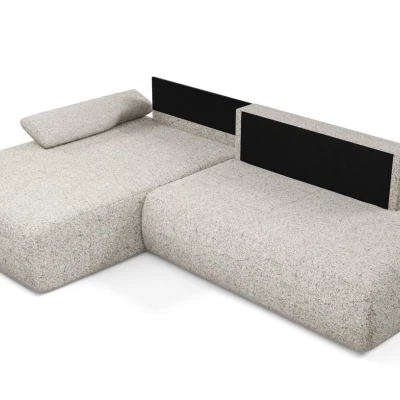Eckschlafsofa mit Stauraum SURREY 1 - beige 1, linke Ecke