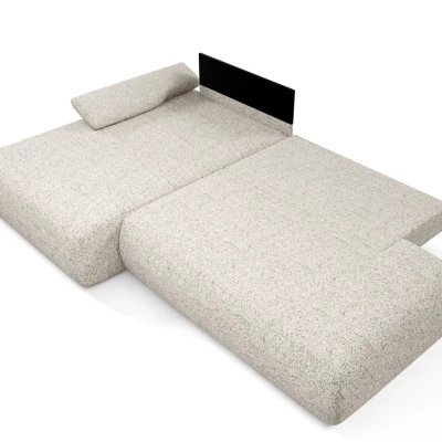 Eckschlafsofa mit Stauraum SURREY 1 - beige 1, linke Ecke