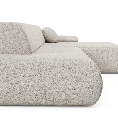Eckschlafsofa mit Stauraum SURREY 1 - beige 1, rechte Ecke