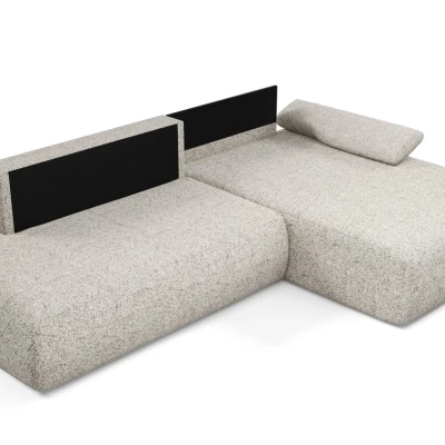 Eckschlafsofa mit Stauraum SURREY 1 - beige 1, rechte Ecke
