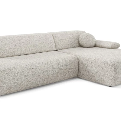 Eckschlafsofa mit Stauraum SURREY 1 - beige 1, rechte Ecke