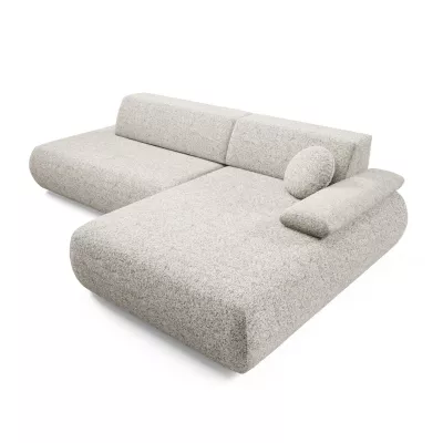 Eckschlafsofa mit Stauraum SURREY 1 - beige 1, rechte Ecke