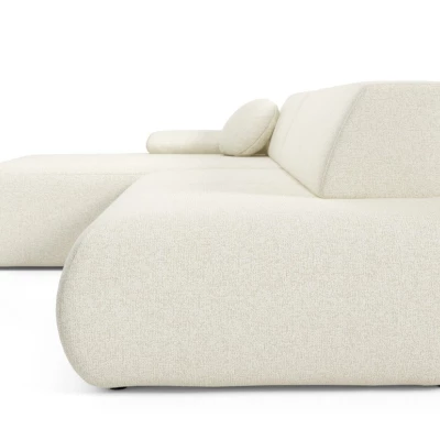 Eckschlafsofa mit Stauraum SURREY 1 - ecru, linke Ecke