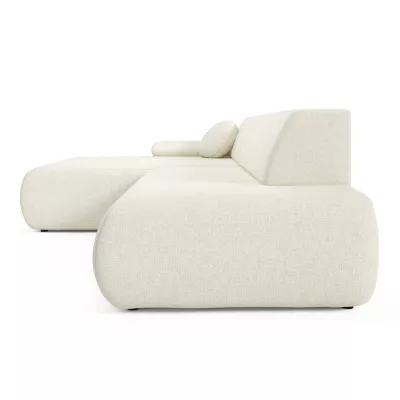 Eckschlafsofa mit Stauraum SURREY 1 - ecru, linke Ecke
