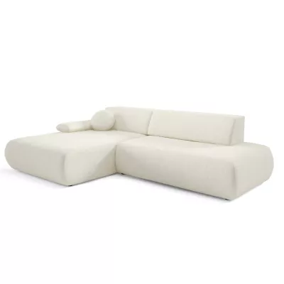 Eckschlafsofa mit Stauraum SURREY 1 - ecru, linke Ecke