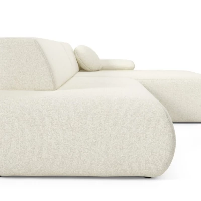 Eckschlafsofa mit Stauraum SURREY 1 - ecru, rechte Ecke
