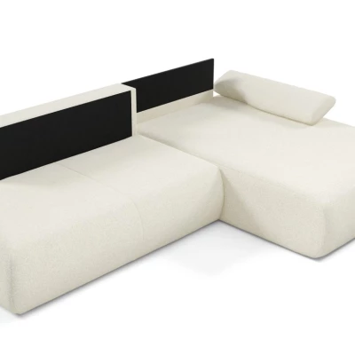 Eckschlafsofa mit Stauraum SURREY 1 - ecru, rechte Ecke