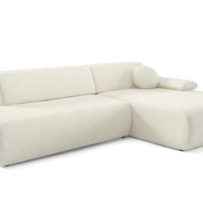 Eckschlafsofa mit Stauraum SURREY 1 - ecru, rechte Ecke
