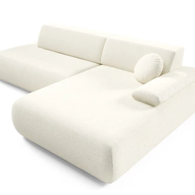 Eckschlafsofa mit Stauraum SURREY 1 - ecru, rechte Ecke