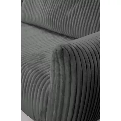 SUDBURY Eckschlafsofa – Stahlgrau