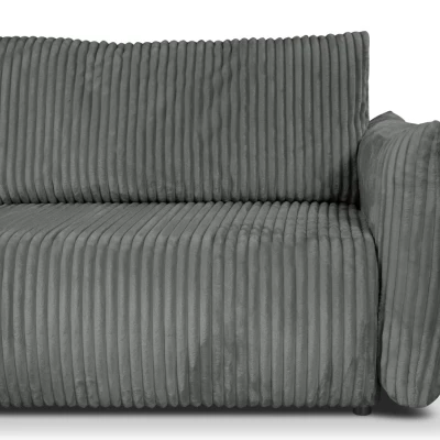 SUDBURY Eckschlafsofa – Stahlgrau