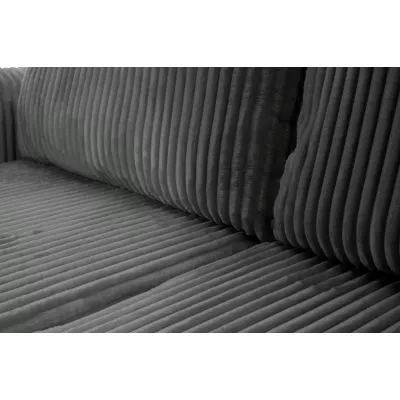 SUDBURY Eckschlafsofa – Stahlgrau