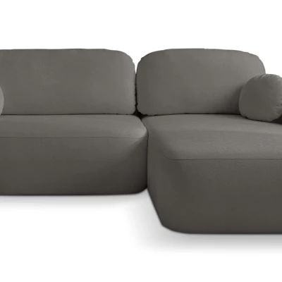 Schlafsofa mit Stauraum COBOURG 1 - Graphit, rechte Ecke