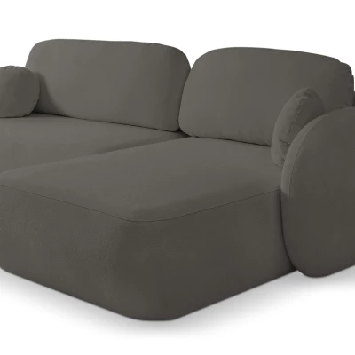 Schlafsofa mit Stauraum COBOURG 1 - Graphit, rechte Ecke