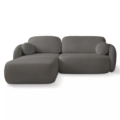Schlafsofa mit Stauraum COBOURG 1 - Graphit, linke Ecke