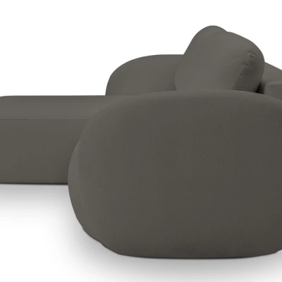 Schlafsofa mit Stauraum COBOURG 1 - Graphit, linke Ecke
