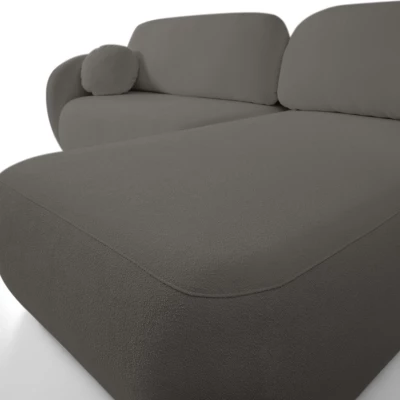 Schlafsofa mit Stauraum COBOURG 1 - Graphit, linke Ecke