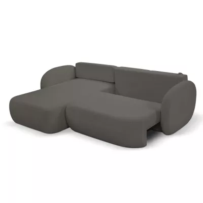 Schlafsofa mit Stauraum COBOURG 1 - Graphit, linke Ecke