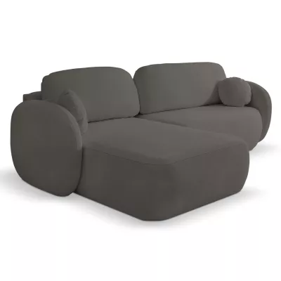 Schlafsofa mit Stauraum COBOURG 1 - Graphit, linke Ecke