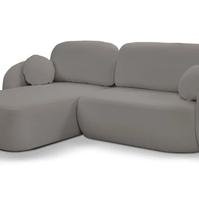 Schlafsofa mit Stauraum COBOURG 1 - dunkelgrau 2, linke Ecke