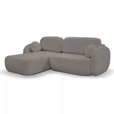 Schlafsofa mit Stauraum COBOURG 1 - dunkelgrau 2, linke Ecke