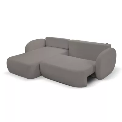 Schlafsofa mit Stauraum COBOURG 1 - dunkelgrau 2, linke Ecke