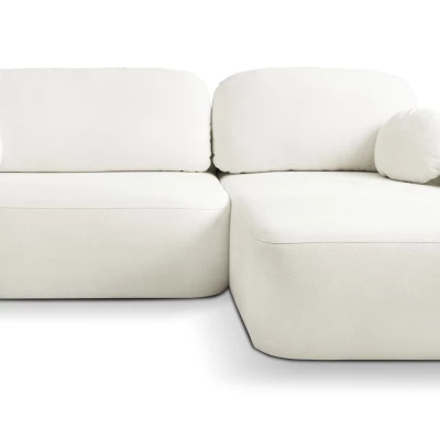 Schlafsofa mit Stauraum COBOURG 1 – cremefarben, rechte Ecke