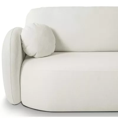Schlafsofa mit Stauraum COBOURG 1 – cremefarben, rechte Ecke