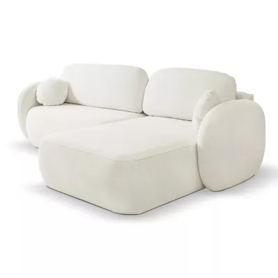 Schlafsofa mit Stauraum COBOURG 1 – cremefarben, rechte Ecke