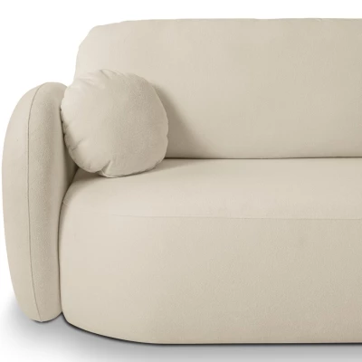 Schlafsofa mit Stauraum COBOURG 1 – ecru, rechte Ecke